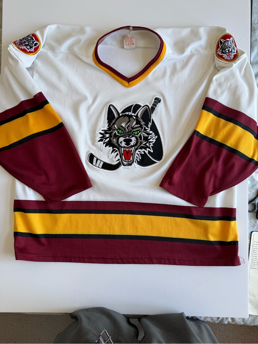 Vintage Chicago Wolves Jersey
